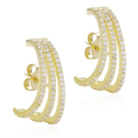 Three Line Earring