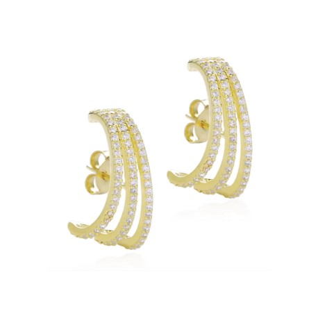Three Line Earring