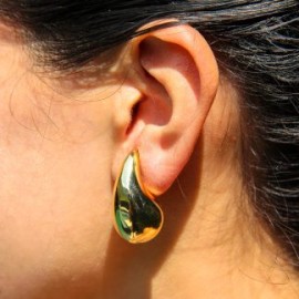 Gold TearDrop Bean